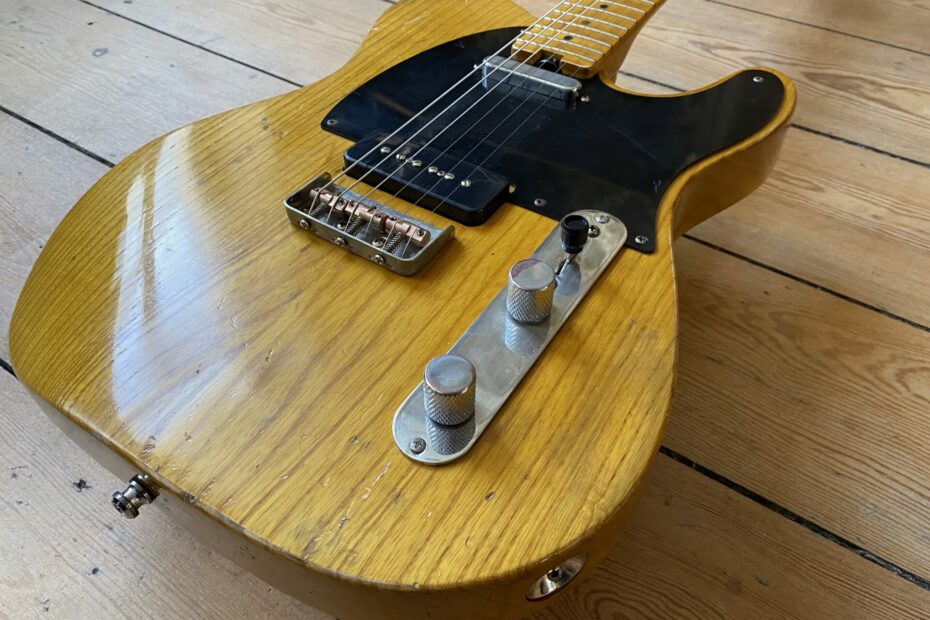 telecaster luthier guitare france cosmic guitare